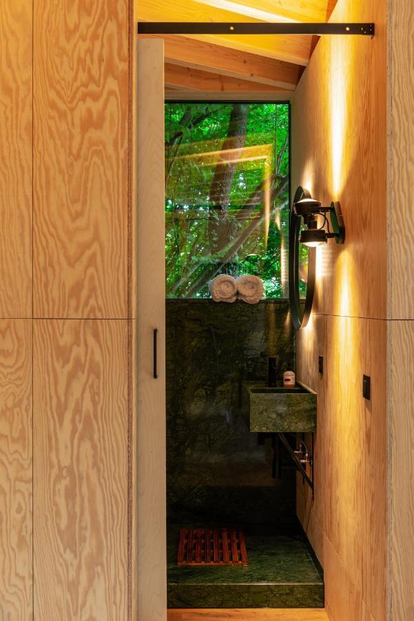 Hutstuf - The Fox & Private Outdoor Spa La-Roche-en-Ardenne Exterior photo